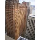 Detroit: : View of the Guardian Building from the 34th floor of the Penobscot Building.