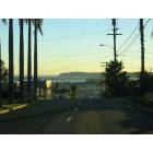 San Diego: : Point Loma at Sunset (from Mission Hills)