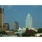 Austin: : Downtown: The Light blue building on the right is the Frost Bank Tower