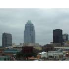 Austin: : Downtown: The Frost Bank Tower is in the center and the black building at right is the Bank of America building