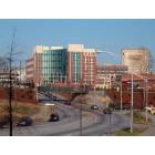 Spartanburg: : A view of Downtown Spartanburg, SC of the QS/1, Extended Stay and Denny's Headquarters