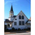 Americus, GA : Looking east towards Windsor Hotel - downtown Americus ...