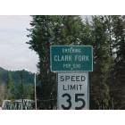 Clark Fork: Entering Clark Fork