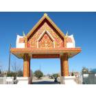 Keller: Wat Buddharatanaram, ENTRANCE TO BUDDHIST TEMPLE