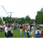 Tolland: Awaiting Memorial Day Parade on Tolland Green