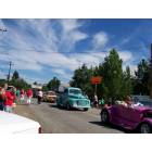 Hornbrook: Cars in the Hornbrook Fourth of July Parade