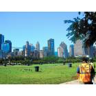 Chicago: : Grant park during a Segway Tour