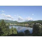Lake Junaluska: The cross atop Lakeshore Drive is a favorite repose for residents and visitors.