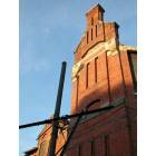 Detroit: : This is the chimney of a crumbling mansion in Brush Park