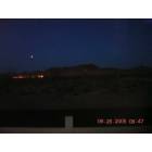 Henderson: : Wildfire In The Desert At Twilight - 1 Mile Away (Behind Racetrack Rd)