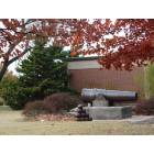 Newton: : Military Park - cannon - Newton Public Library