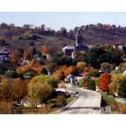 Brookville: : Brookville, Indiana, looking west to downtown from Indiana 252
