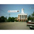 Montrose: : Banner for July 5 Parade plus Courthouse