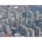Downtown Baltimore from the sky