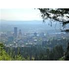 Portland: : view from Pittock Mansion