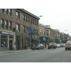 Libertyville: Historic Main Street (Milwaukee Ave Rte 21) - Received the 1997 Great American Main Street Award