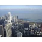 Chicago: : View from Sears Tower - Looking East towards Lake Michigan