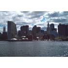 Boston: : Boston skyline from ferry