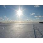 Hubbard Lake: : Winter on Hubbard Lake