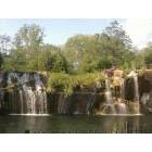 the waterfalls in Montello