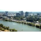 Sacramento: : Sacramento;s waterfront Photo taken from a model airplane