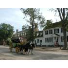 Williamsburg: Horse and Carriage on Duke of Gloucester Street