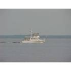 Belhaven: : Trawler on ICW south od Belhaven NC