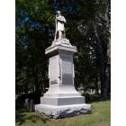 Elkhart: Civil War Monument, Grace Lawn Cemetery