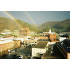 Pikeville: Double Rainbow, taken from Myers Towers.