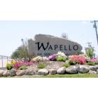 Wapello: Entering Wapello from the North on Hwy 61