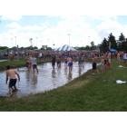 Gillette: : 4th of July Mud Volleyball at the softball complex.