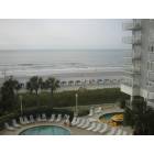 Myrtle Beach: : Looking out my Sea Watch Room at the beach and ocean