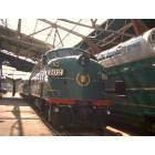St. Louis: : old trains at St Louis Union Station