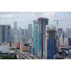 Miami: Building Boom of Miami. The Biscayne Wall