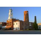 Paxton: : Skyline, old water tower, now a museum of local history.