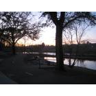 Oroville: : Feather River sun set