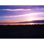 Bombay Beach: : The State Park at sunset