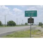 McCamey: City Limits going into McCamey TX on 385