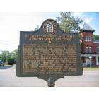 Lumpkin: : Stewart County Academy and Masonic Building Historic Marker