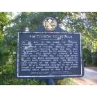 Cuthbert: : Patterson Hospital Historic Marker - east side