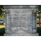 Cuthbert: : Confederate Memorial Inscription - "They struggled for constitutional government as established by our Fathers and though defeated, they left to posterity a record of honor and glory more valuable than power or riches"