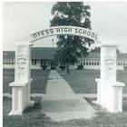 Dyess: : Dyess High School arch 1950