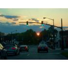 Pineville: : Downtown at Dusk