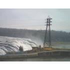 Cohoes: View from the road alongside Cohoes Falls, NY