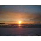 Anchorage: : Sunset over Cook Inlet