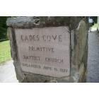 Townsend: : Cades Cove: Primitive Baptist Church landmark
