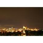 Akron: : Akron's fantastic skyline at night...(comparable to a miniature cincy skyline)