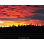 Freeland: November sunset from freeland