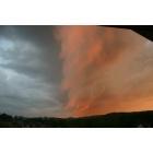 Uniontown: : storm squall on a summer evening