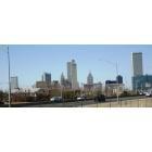 Tulsa: : Skyline from Crosstown xprwy!